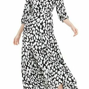 Bar III Animal Print Maxi Dress